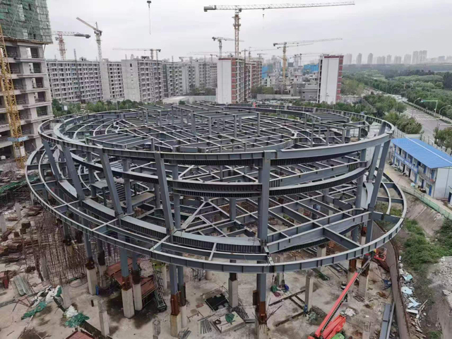 Proyek Konstruksi Struktur Baja Komersial Turnkey Satu Atap