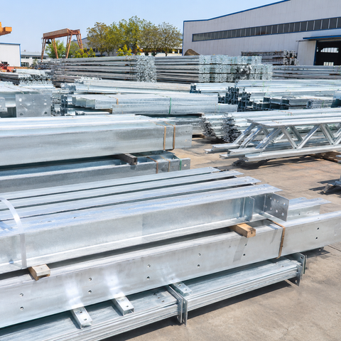 Fabrikasi Struktur Baja Galvanis | Produsen Baja Struktural Galvanis Hot-Dip Kustom