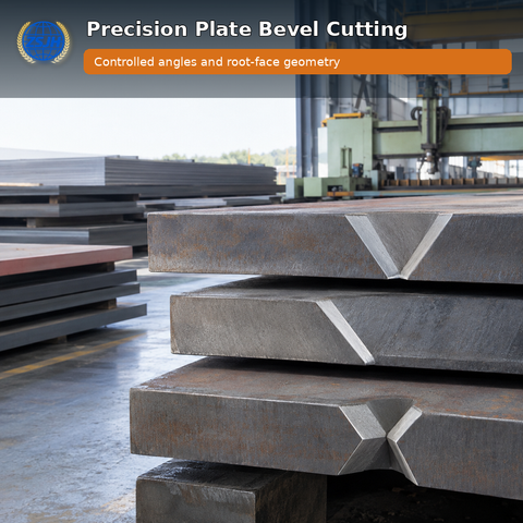 Pemotongan Serong Plat Keluli CNC