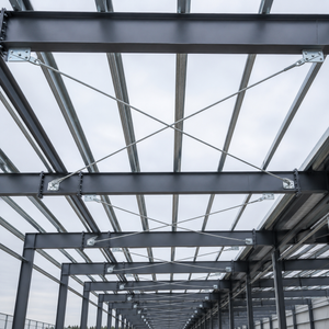 Stabilit&eacute; structurelle fiable du syst&egrave;me de contreventement de toit pour les b&acirc;timents en acier