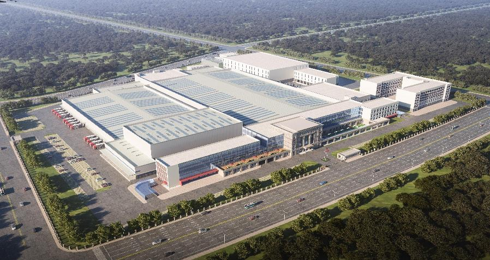 Stahlkonstruktionsprojekt der Molkereiverarbeitungsanlage Nanjing Weigang