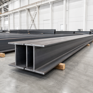 Vigas de acero laminadas en caliente en H para construcci&oacute;n industrial y estructural