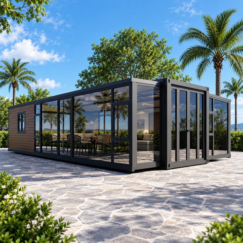 Solu&ccedil;&atilde;o de constru&ccedil;&atilde;o modular externa | Casas pr&eacute;-fabricadas, cabanas e unidades de acomoda&ccedil;&atilde;o