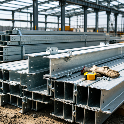 Panne C/Z pour b&acirc;timents &agrave; structure m&eacute;tallique